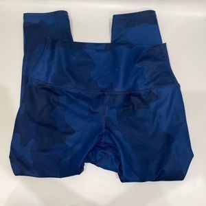 Blue Camo Alo Leggings